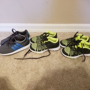 Bundle of sneakers